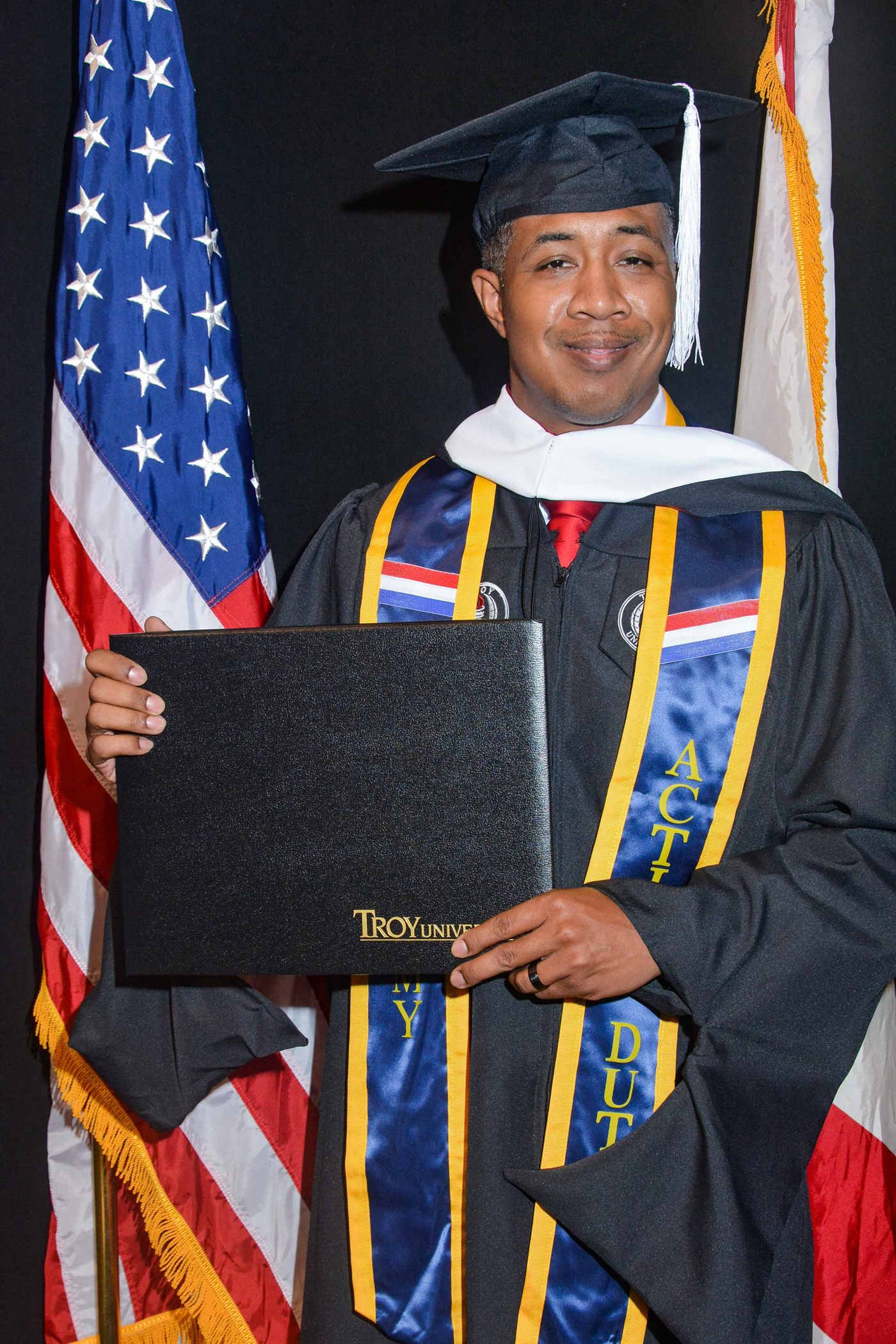 Jason at his Master of Science in International Relations graduation.